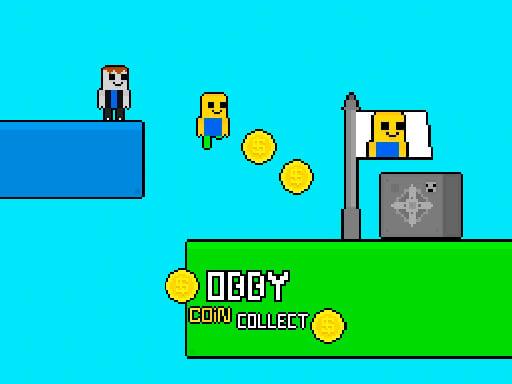 Obby vs Bacon Rainbow Parkour cover