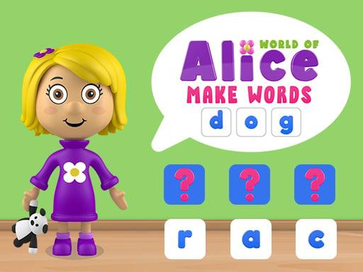 World of Alice   Make Words  cover