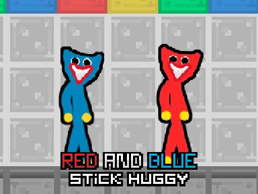 Red and Blue Stick Huggy cover
