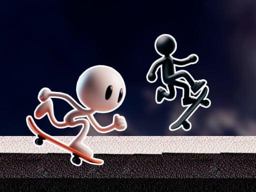Black and White Stickman cover