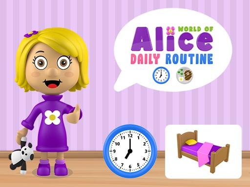 World of Alice   Daily Routine cover