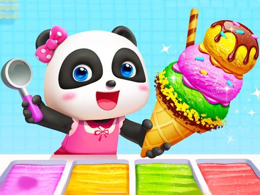 Little Panda Ice Cream Game cover